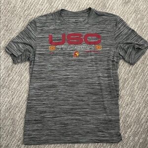 Nike USC Trojans Gray and Red T-Shirt